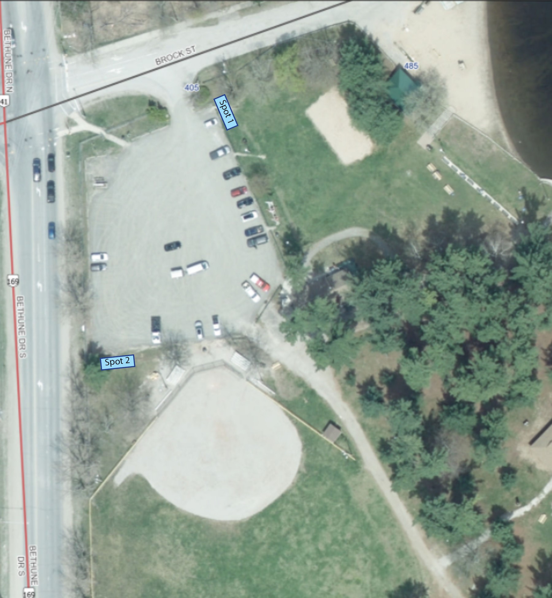 Gull Lake Park trucks spots