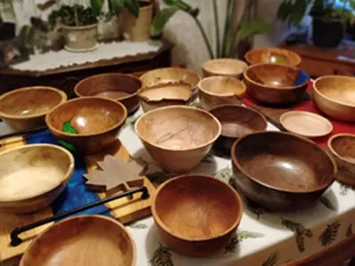 Frank Drinkwater (Muskoka Wood Bowls) 